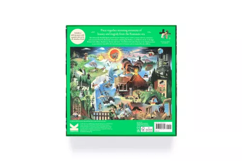 The World of the Romantics A jigsaw puzzle featuring over 20 famous figures from Coleridge to Keats
