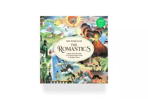 The World of the Romantics A jigsaw puzzle featuring over 20 famous figures from Coleridge to Keats