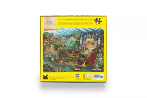 The World of King Arthur A 1000-piece jigsaw puzzle by Adam Simpson