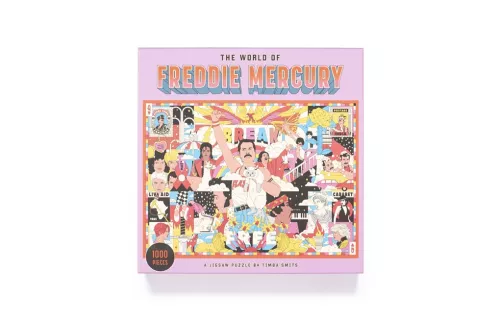 The World of Freddie Mercury A 1000-piece Jigsaw Puzzle
