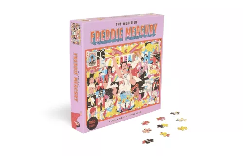 The World of Freddie Mercury A 1000-piece Jigsaw Puzzle