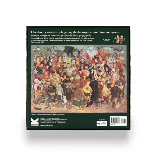 The World of Terry Pratchett A 1000-piece Discworld jigsaw puzzle by Paul Kidby