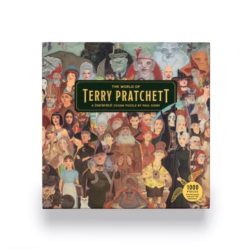 The World of Terry Pratchett A 1000-piece Discworld jigsaw puzzle by Paul Kidby