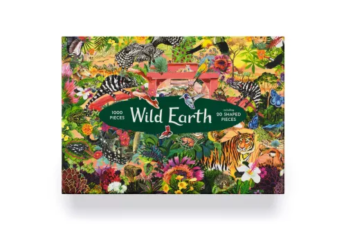 Wild Earth Jigsaw Stories of nature's greatest comebacks: 1000 piece jigsaw with 20 shaped pieces
