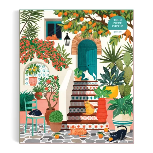 Mediterranean Cats 1000 Piece Puzzle