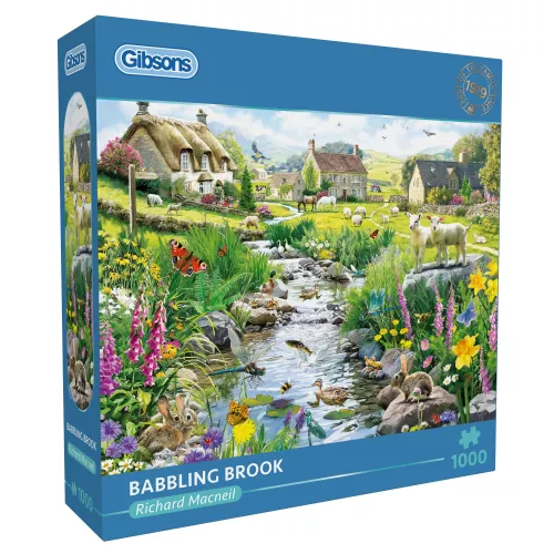 Babbling Brook, 1000pcs Jigsaw