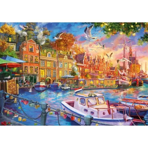 Harbour Reflections, 500pcs Jigsaw
