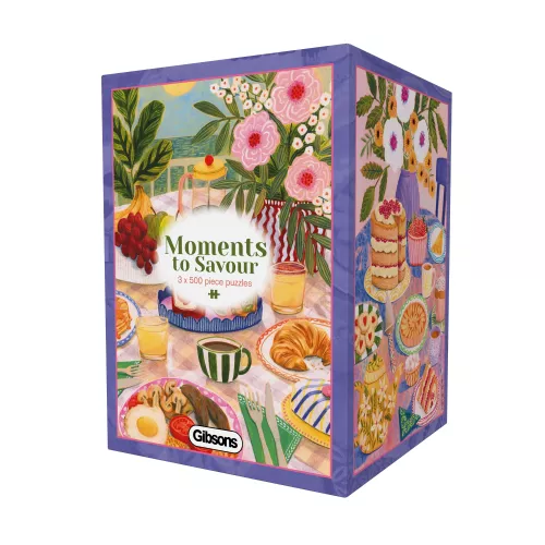 Moments to Savour, 3x500pcs Jigsaws