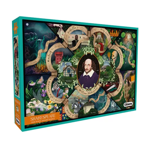 Shakespeare, 1000pcs Jigsaw