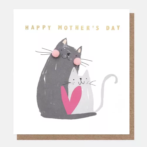 Happy Mother'S Day Cats, Greeting Card