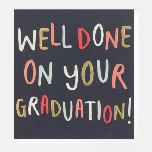 Well Done On Your Graduation, Greeting Card