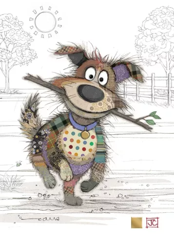 Dougie Dog, Greeting card