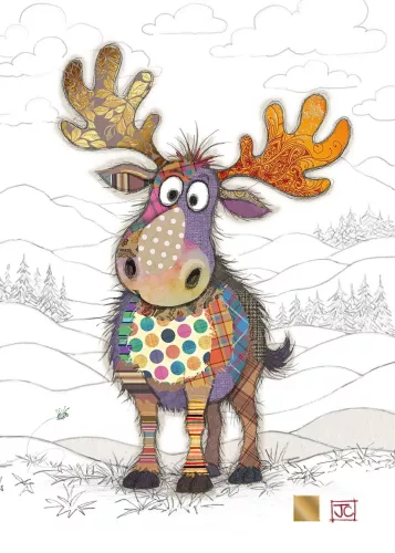 Maxi Moose, Greeting card