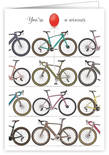 You´re a winner, Greeting card
