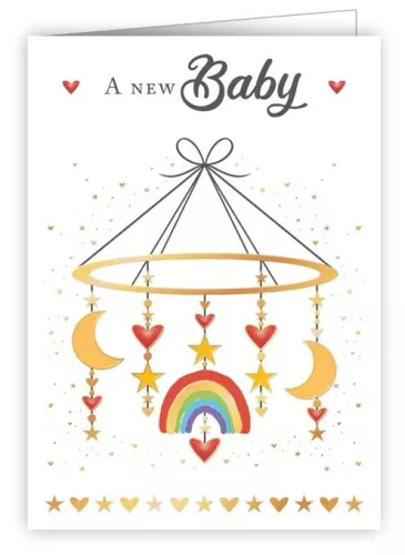 A new baby, Mini card