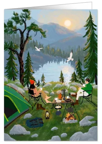 Camping Time, Heartfelt, Greeting Card