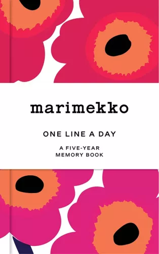 Marimekko One Line a Day (Red Unikko) - A Five-Year Memory Book