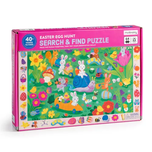 Easter Egg Hunt 64 Piece Search & Find Puzzle (Jigsaw Products)