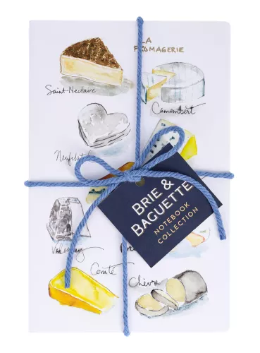 Brie & Baguette Notebook Collection (Notebook/Sketchbook)