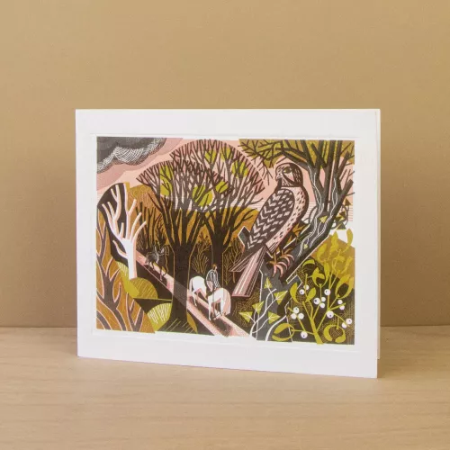 Mistletoe Grove, Greeting Card