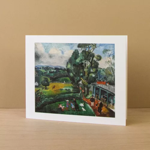 Landscape With Figures, Greeting Card
