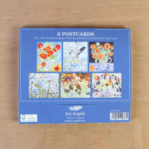 Garden Flowers, Postcard Wallet
