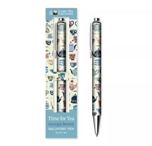 Georgia Breeze: Time for Tea Boxed Decorative Ballpoint Pen