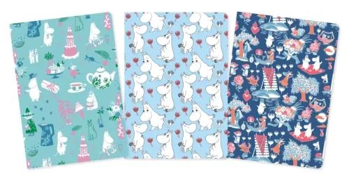 Moomin Classics Set of 3 Standard Notebooks