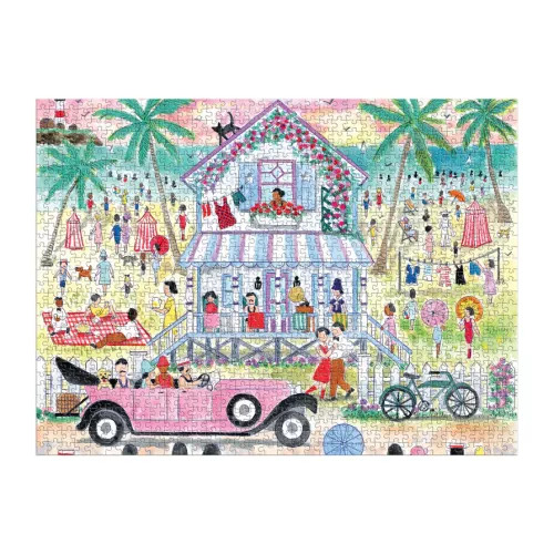 Michael Storrings Roaring 20s Beach House 1000 Piece Puzzle