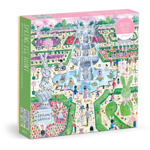 Michael Storrings Spring Egg Hunt 500 Piece Puzzle