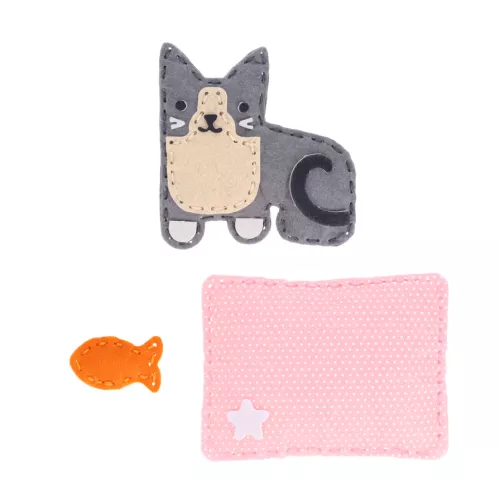 Mini Craft Kit: Pocket Pet Kitten (Craft Kit) Petit Collage