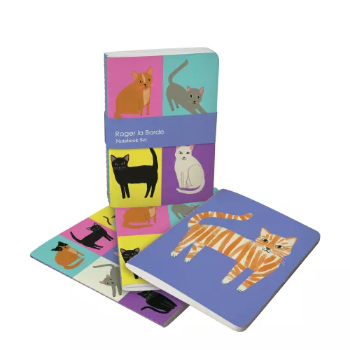 Cat Etticate A6 Softback Notebook Set