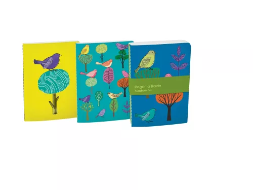 Modern Birds A6 Softback Notebook Set