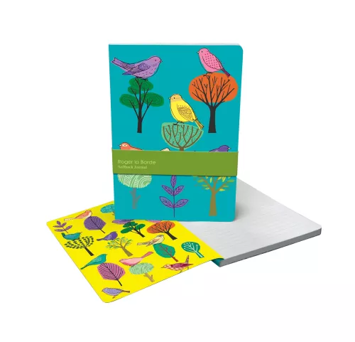 Modern Birds A5 Softback Journal