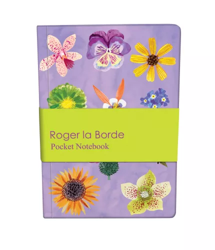 Floral Supernova Pocket Notebook