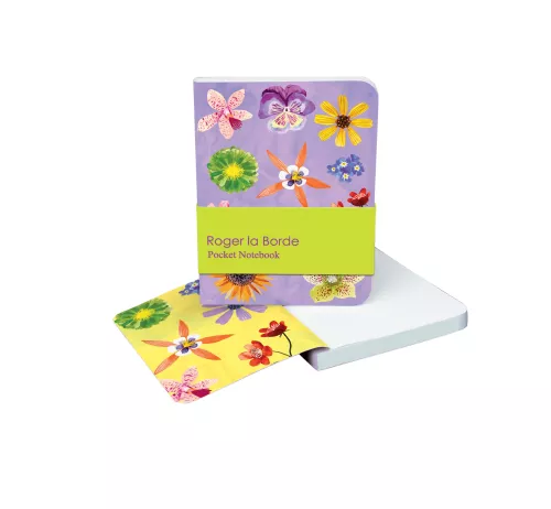 Floral Supernova Pocket Notebook