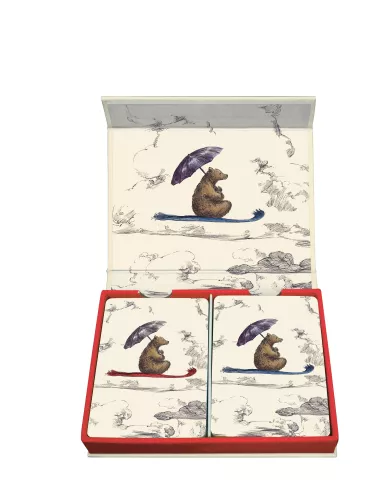Flying Bear Playing Card Set