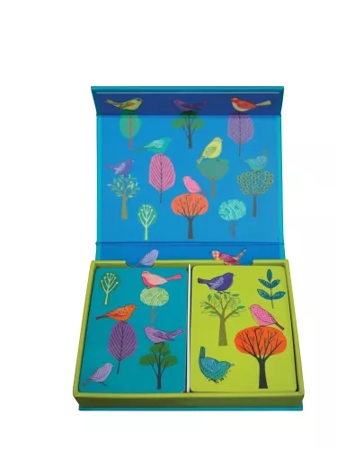 Modern Birds Playing Card Set