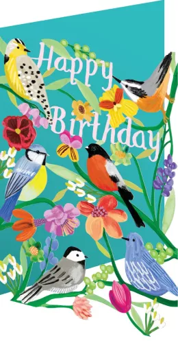 Birdhaven Lasercut Card single