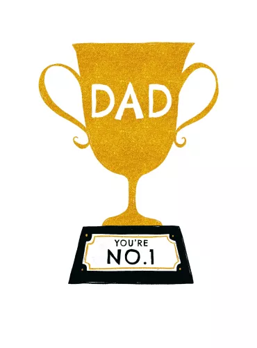 Dad You'Re No.1 Card