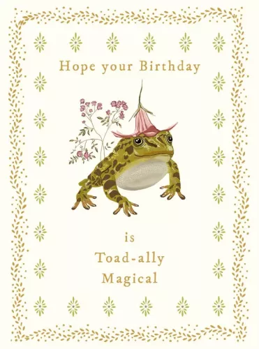 Tale & Ivy Toadally Magical Card