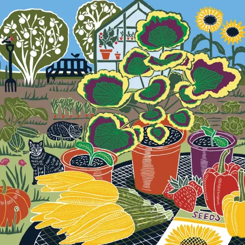 Nature Trail Cats Allotment Card