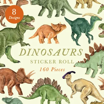 Dinosaurs, Sticker Roll