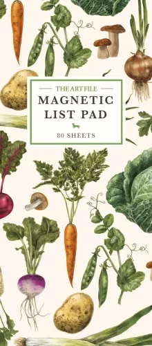 Garden Vegetables Magnetic List Pad