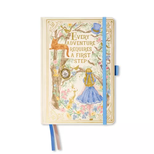 Alice In Wonderland, Storybook A5 Notebook