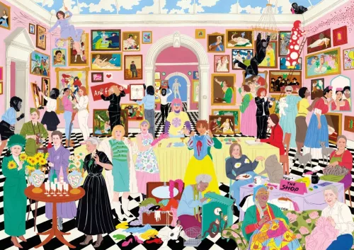 The Great Feminist Art Party A 1000 Piece Jigsaw Riot