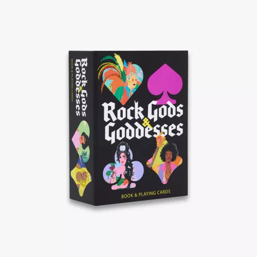 Rock Gods & Goddesses, book and playing cards