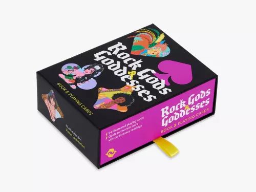 Rock Gods & Goddesses, book and playing cards