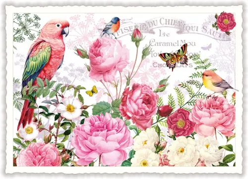 Paradise of Roses, Postcard