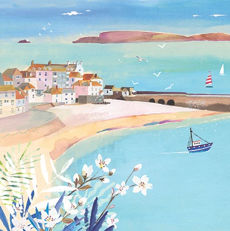 Bday Open / St. Ives, Greeting Card
